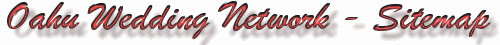 Oahu Wedding Network Sitemap Title